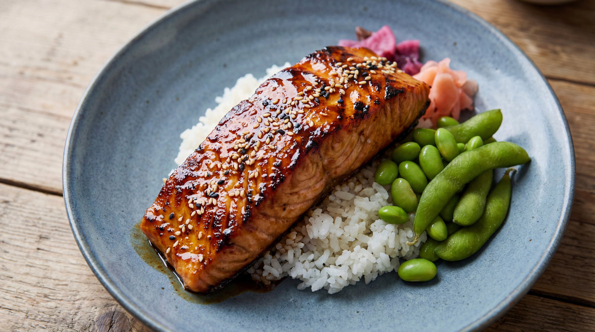 Easy Miso Glazed Salmon
