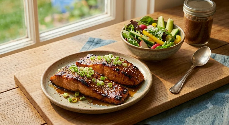 The Ultimate 15-Minute Miso Glazed Salmon (Your New Summer BBQ Favourite)