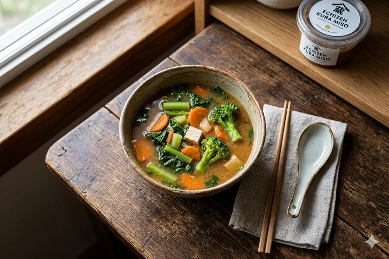 Easy Miso Soup Recipe :The Best Way to Use Leftover Vegetables