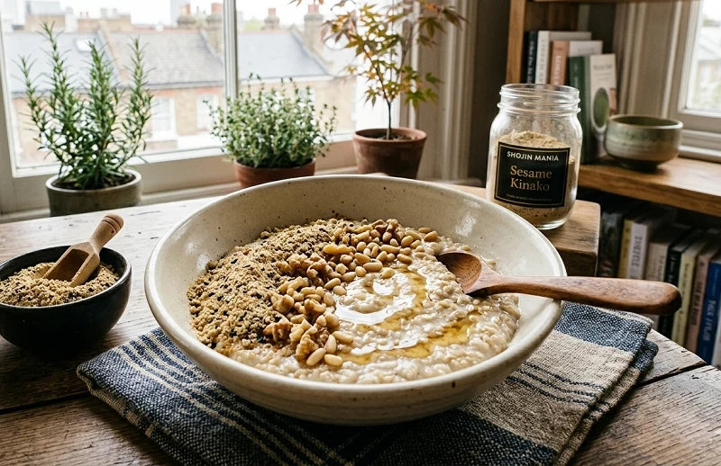 Mindful Mornings : Zen Nutty Protein Porridge Recipe