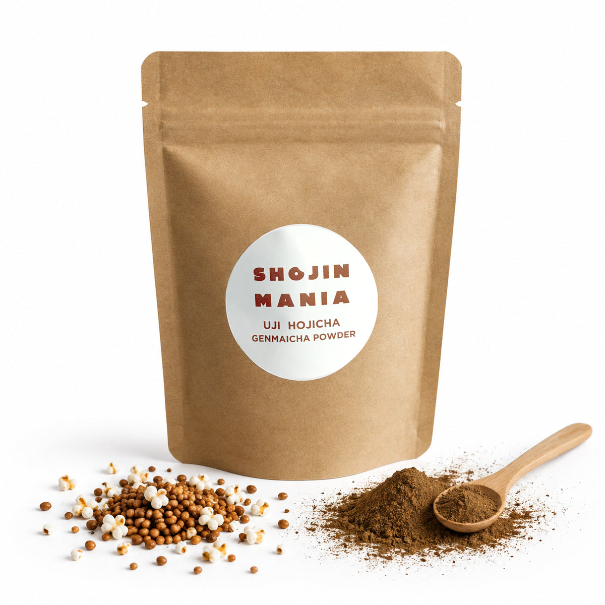 UJI HOJICHA GENMAICHA POWDER – SHOJIN MANIA