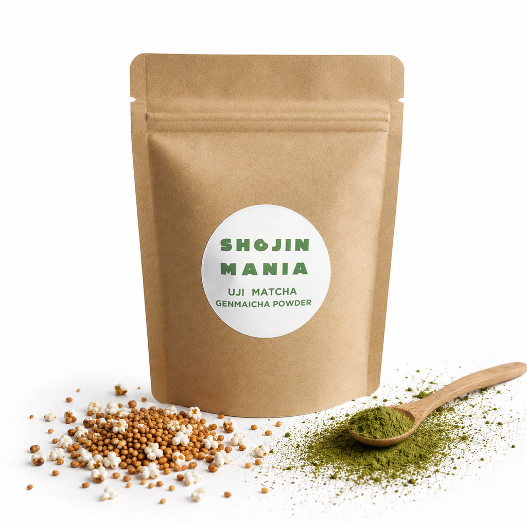 UJI MATCHA GENMAICHA POWDER – SHOJIN MANIA