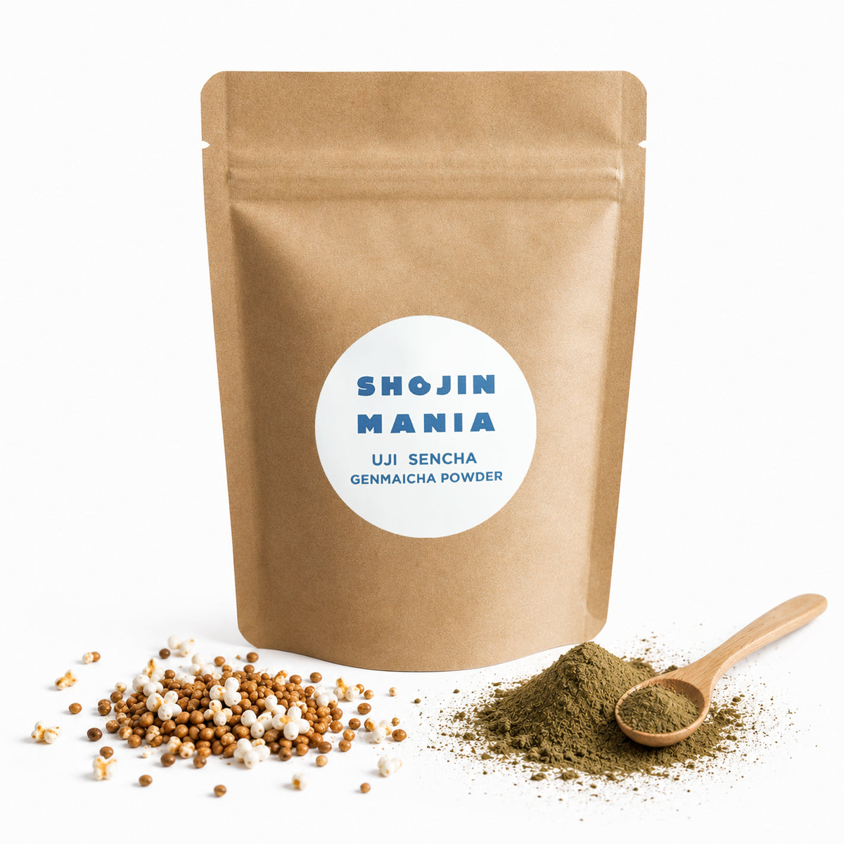 UJI SENCHA GENMAICHA POWDER – SHOJIN MANIA